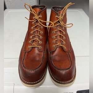 Nice Redwing Moc Toe Boots 12D #875 Good Condition Broken In!! Comfortable!!